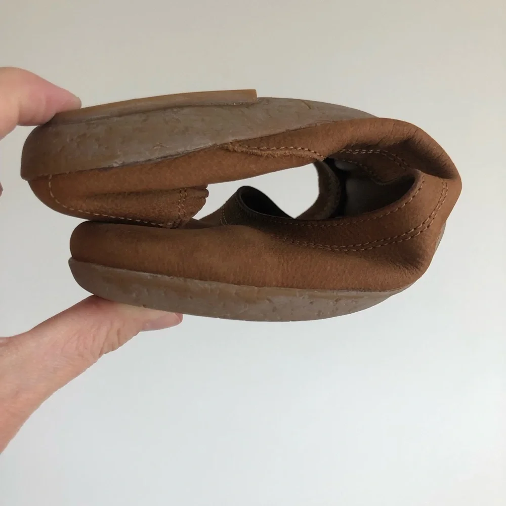 Camel Active leather tan ballet flats size 9 - Picture 7 of 10